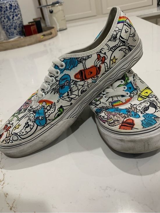 Vans Crayola X Vans Collab Colourful men’s Sneaker Size 10 main image 10